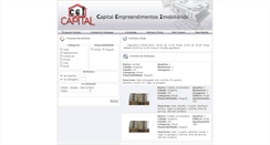 Desktop Screenshot of capitalempreendimentos.com.br